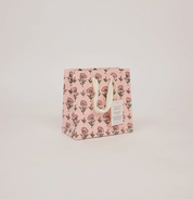 Hand Block Printed Gift Bag - Blush Collection - (Small)