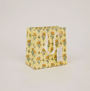 Hand Block Printed Gift Bag - Sunshine Collection - (Small)