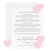 'Look At You Grow' Congrats Confetti Seed Card (Style 2)