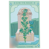 Garden Thyme Tarot Garden + Gift Seed Packet