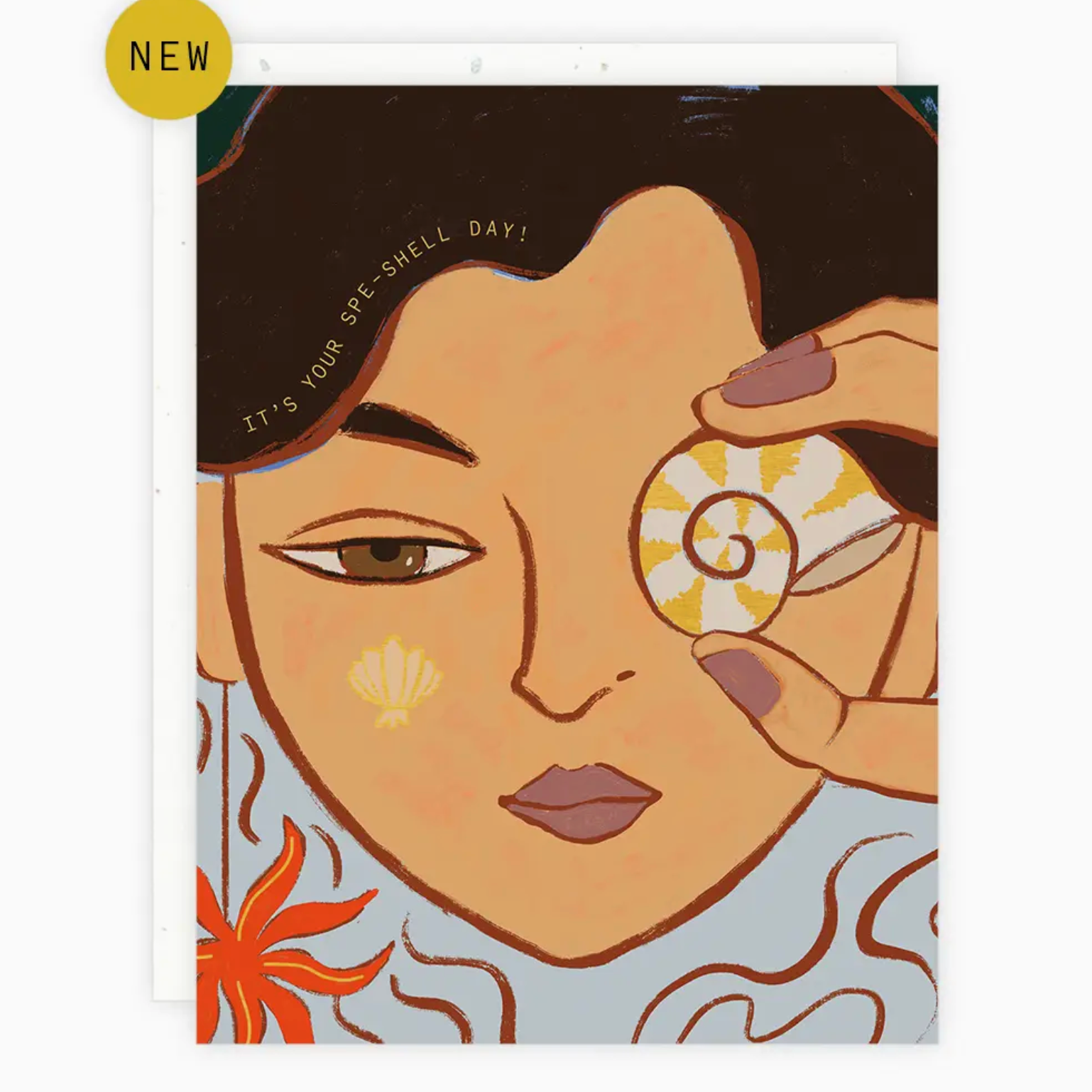 'It's Your Spe-Shell Day' Card