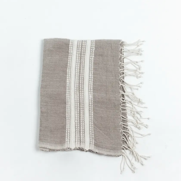 Aden Cotton Hand Towel (in Multiple Colors) | Handwoven in Ethiopia