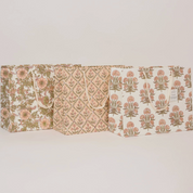 Hand Block Printed Gift Bag - Terracotta Collection - (Large)