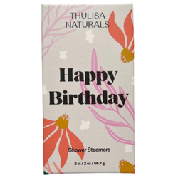 Shower Steamers - 'Happy Birthday' Lavender Geranium (2-pack)