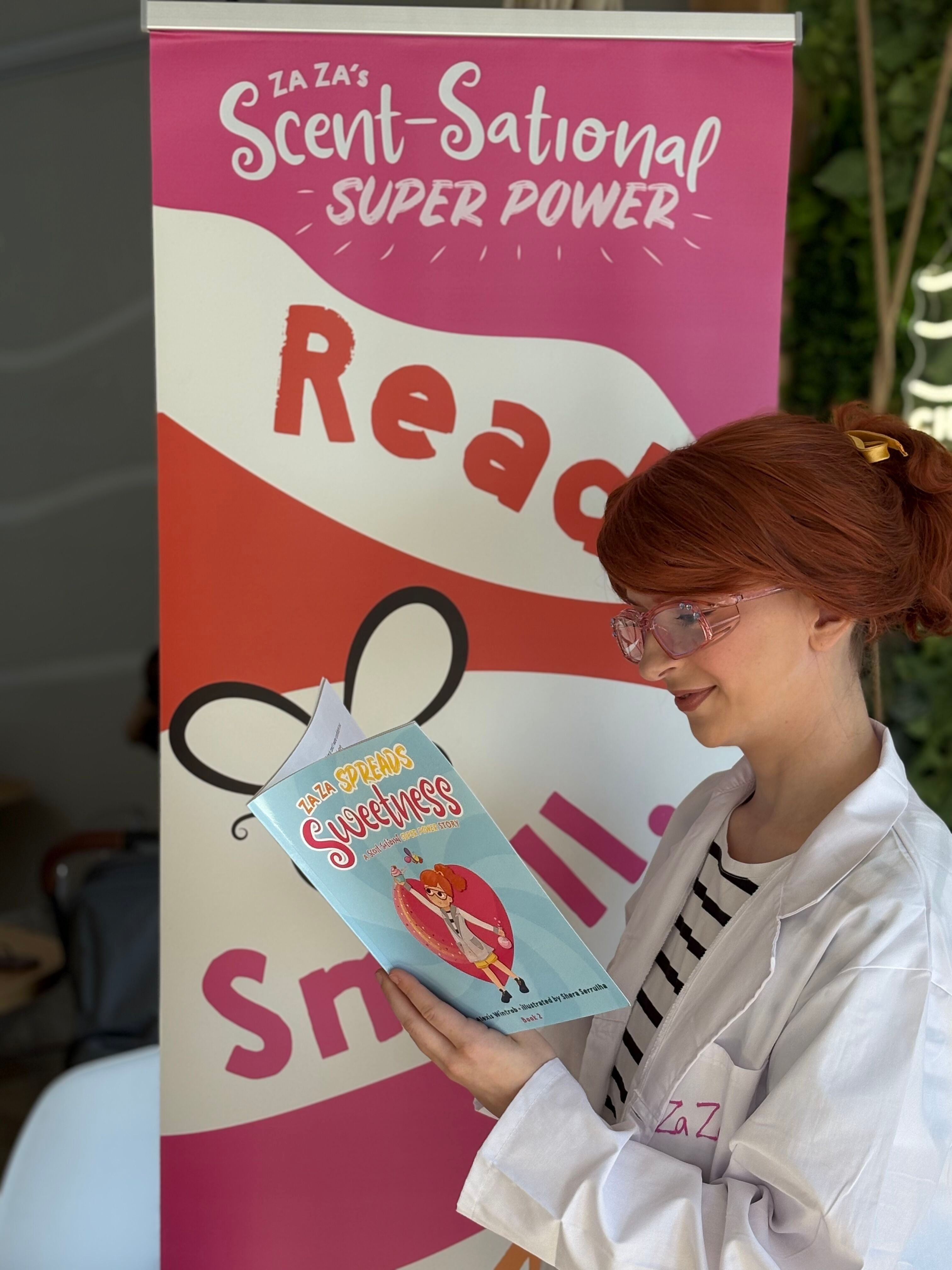 Sweet Scents & Stories: A Fragrant Workshop for Young Scent Enthusiasts with Za Za’s Scent-Sational Super Power (Saturday, February 7th 11AM-1PM)