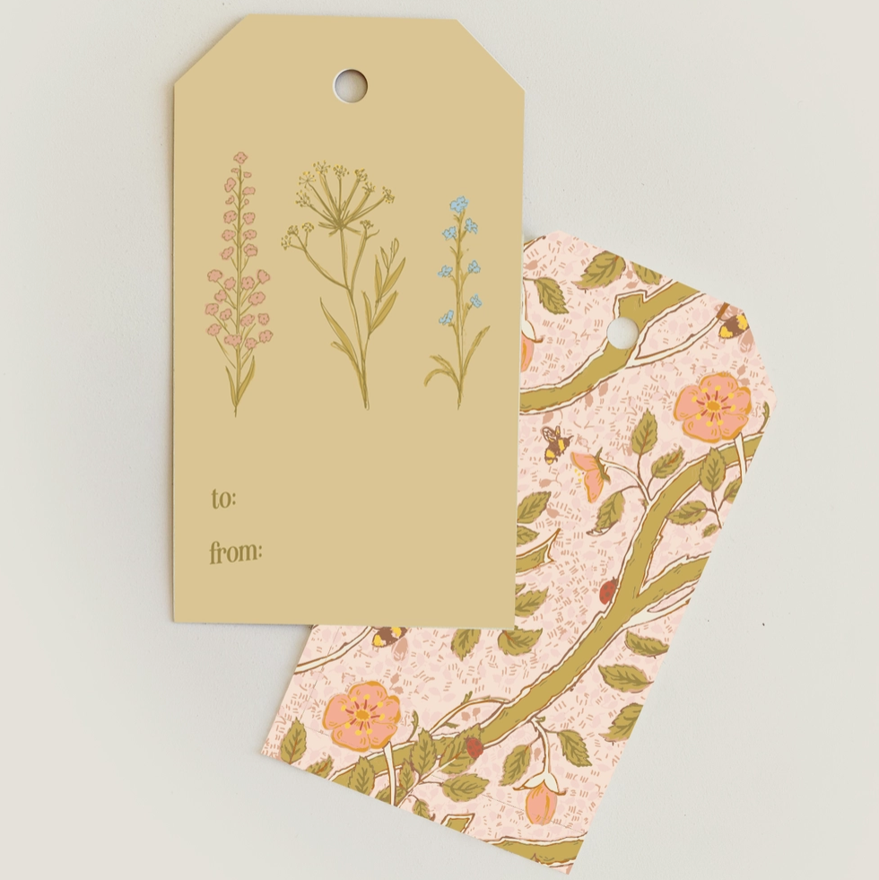 Wild Mountain Gift Tags Set/8