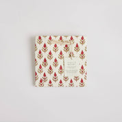 Hand Block Printed Gift Bags - Scarlet (Variety of Styles) - Small