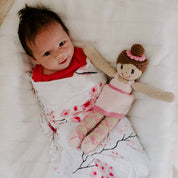 Hand-stitched Ballerina Doll (in Pink)