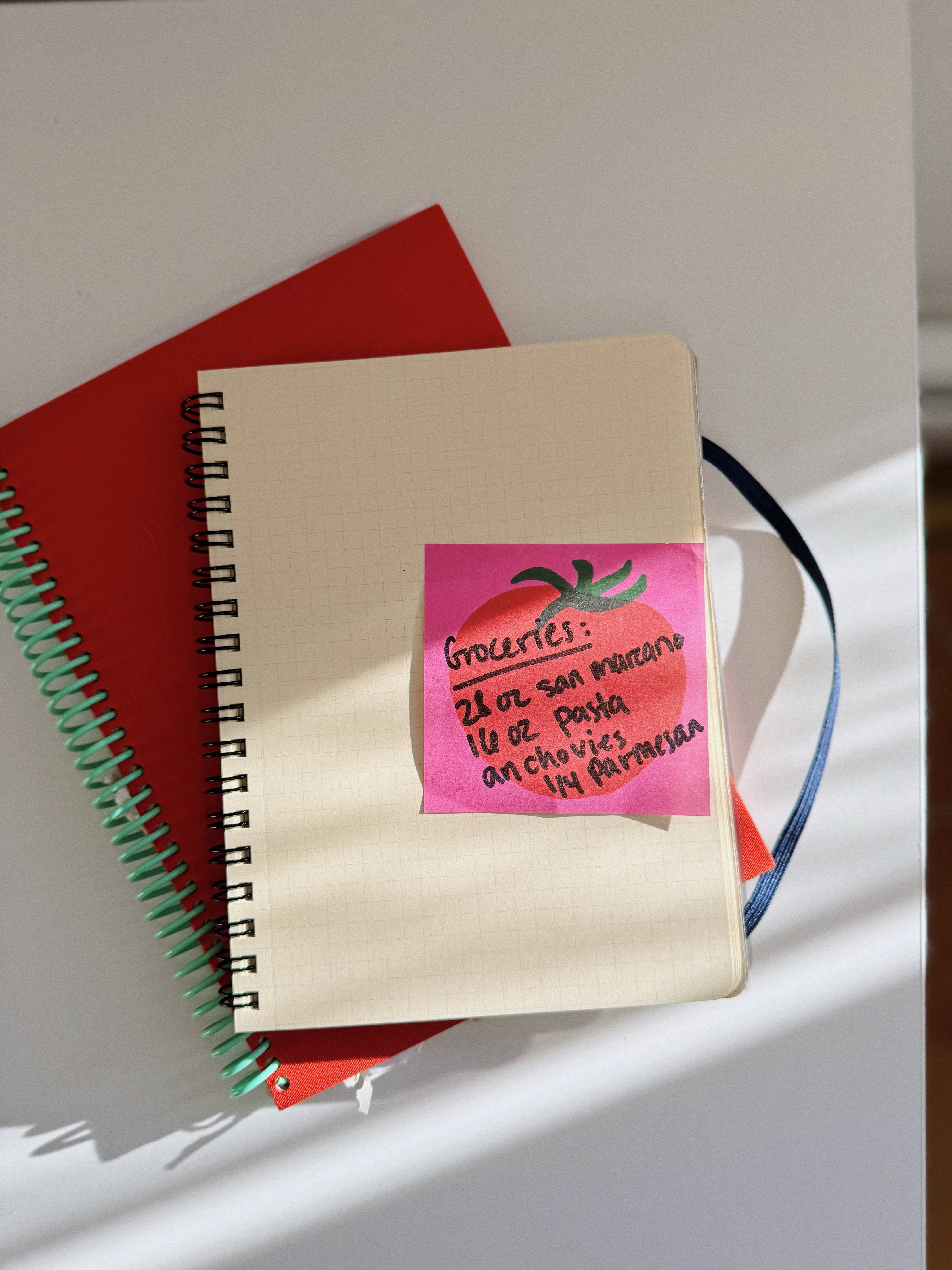 'Tomato-do Lists' - Sticky Note Page