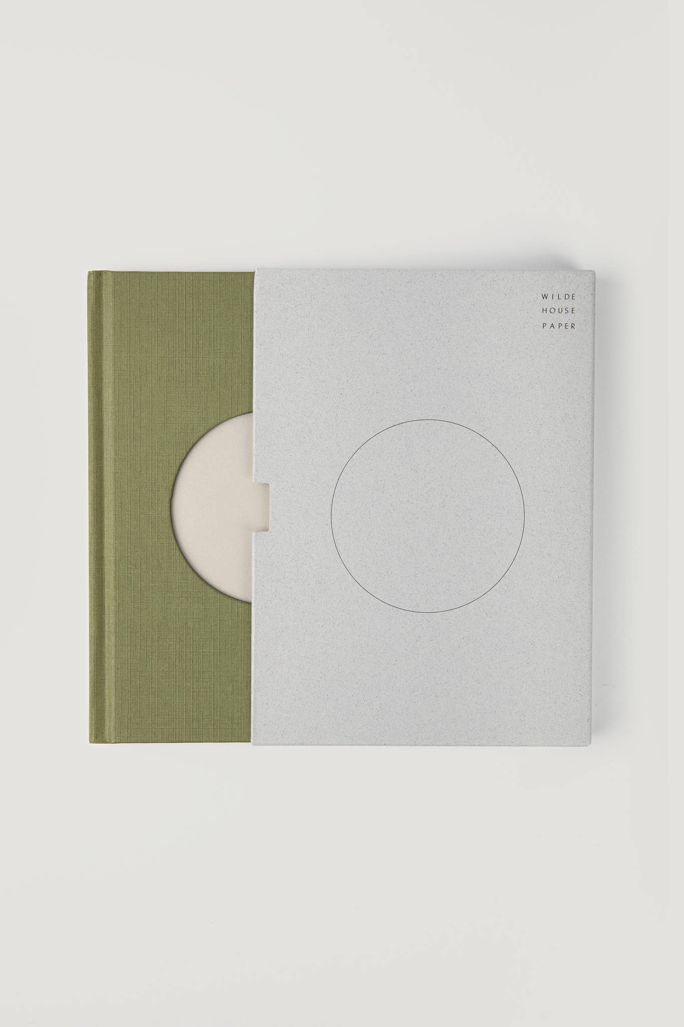 Open Journal in Moss - Wilde House Paper