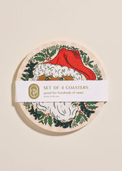 Santa Coasters (Set of 4) - Style #2