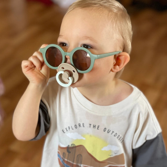 Kids/Baby Recycled Plastic Sunglasses (Variety of colors)