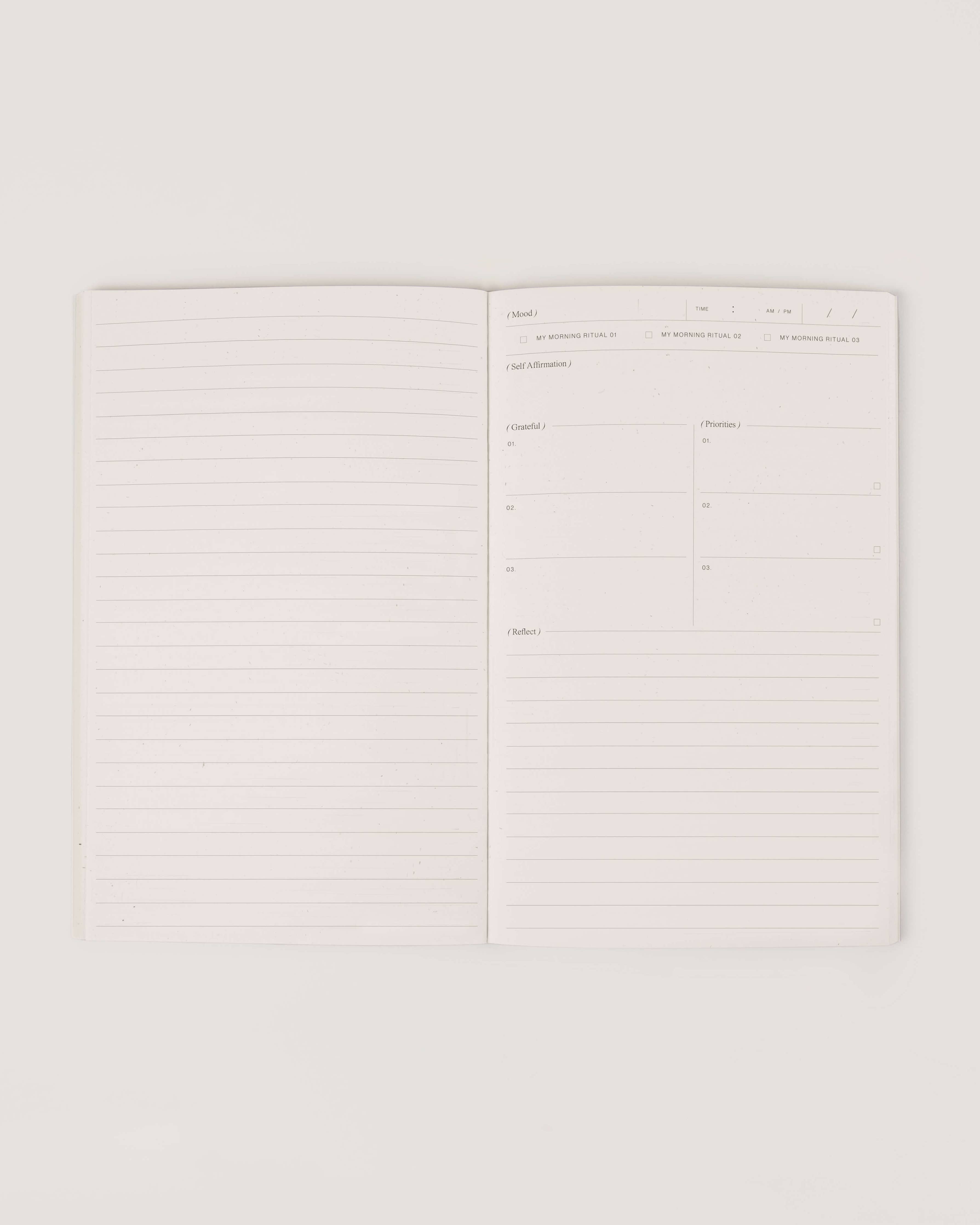 Morning Routine Journal - Wilde House Paper