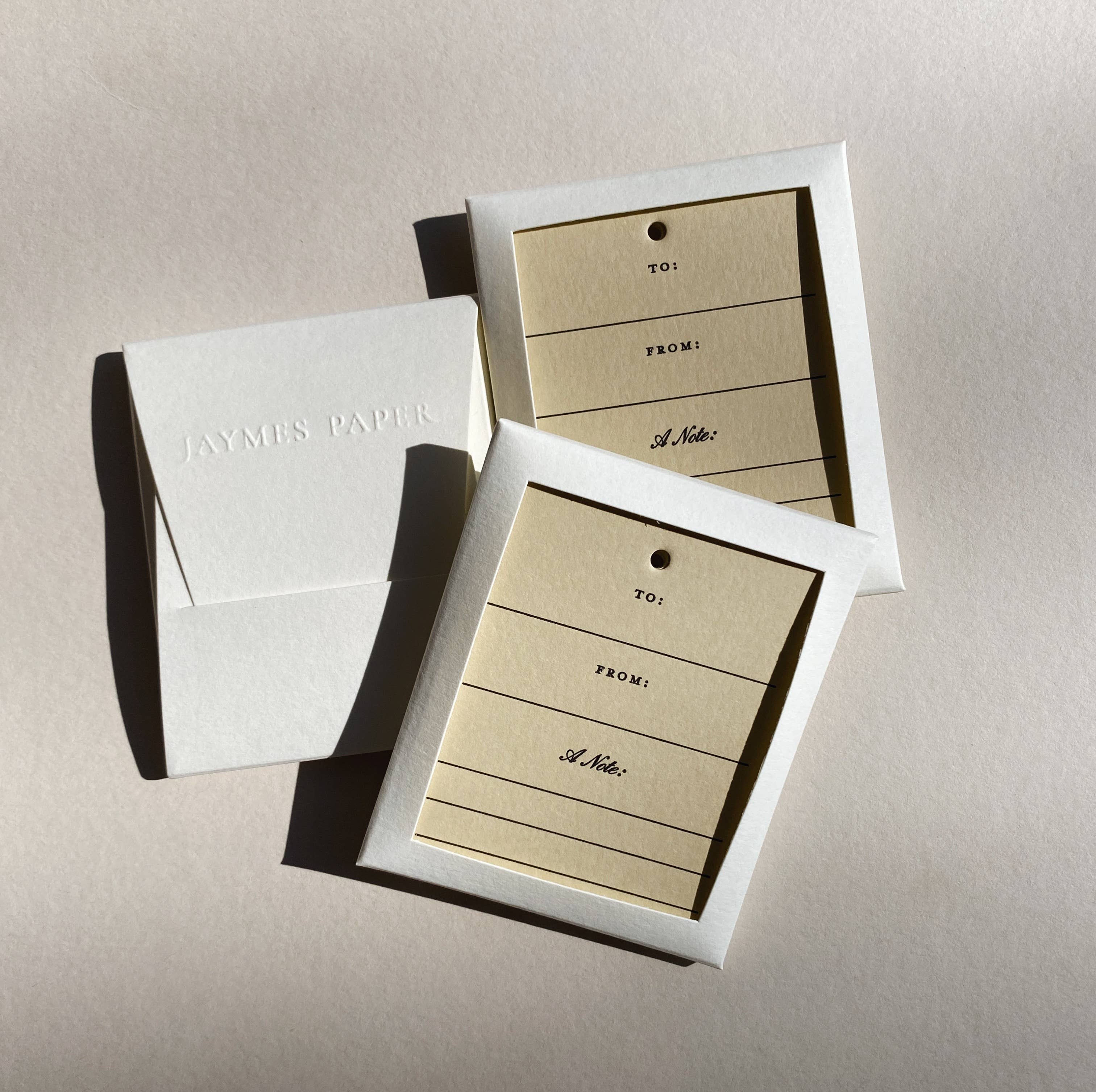 'To: / From: / A Note:' Gift Tag Set No. 02 (Set of 10)