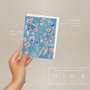 'To Know You Is To Love You' Flower - Love + Friendship Sed Card