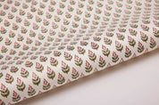 Block-Printed Gift Wrapping Paper Sheet (in Buti Blush)