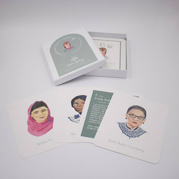 Inspirational Women Alphabet Flash Cards