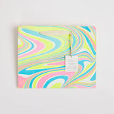 Hand Block Printed Gift Bag - Neon Collection - Variety of Styles (Medium)