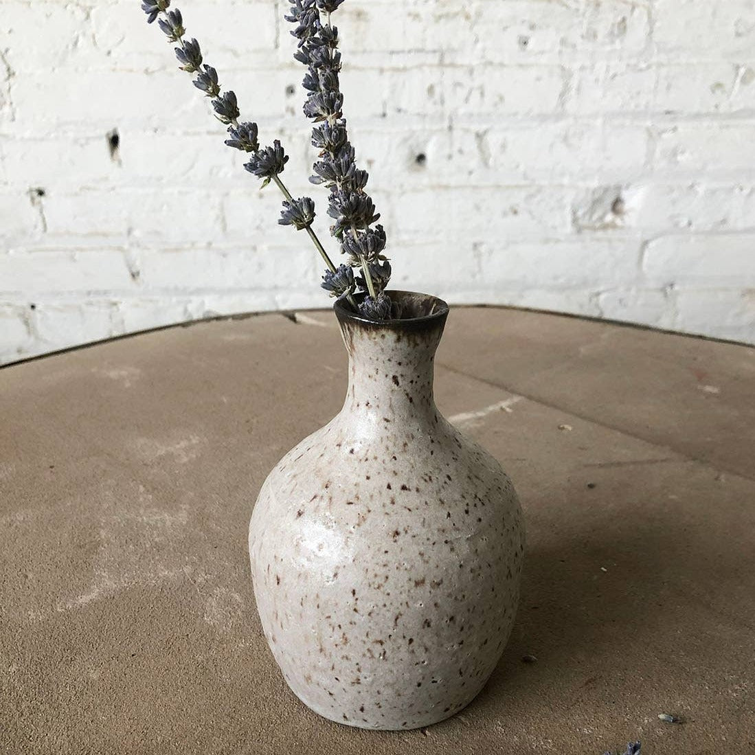 Handmade Narrow Neck Luna Vases (Variety of colors)