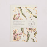 Hand Block Printed Greeting Card (in Iris Glitz Blush)