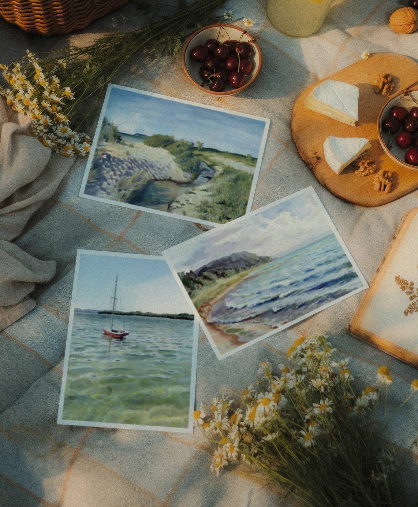 Fresh Coast II | Folded Notecard Set