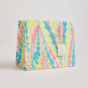 Hand Block Printed Gift Bag - Neon Collection - Variety of Styles (Medium)