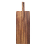 Handmade Albizia Wood Serving Board (Rectangle, 13.75" x 6")