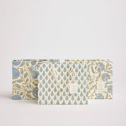 Hand Block Printed Gift Bag - Blue Stone Collection - Variety of Styles (Medium)