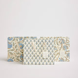 Hand Block Printed Gift Bag - Blue Stone Collection - Variety of Styles (Medium)