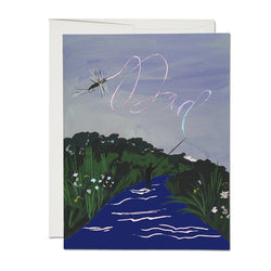 'Dad' Fly Fishing Card