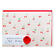 Cherries on Top Notecards (Set of 6 Blank Cards)