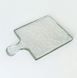 Hand Blown Hammered Glass Serving Board
