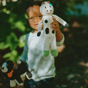 Hand-stitched Organic Cow