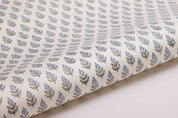 Block-Printed Gift Wrapping Paper Sheet (in Buti Blue Stone)