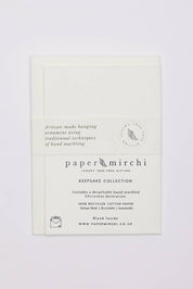 Keepsake Marble Ornament Greeting Card - Bauble Joyful Red