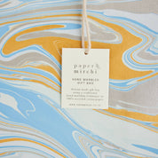 Hand Block Printed Gift Bag - Pastel Collection - Variety of Styles (Large)