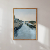 'Fishtown at Dusk' - Giclée Fine Art Print (8x10)