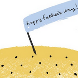 'Happy Father's Day' Burger Card