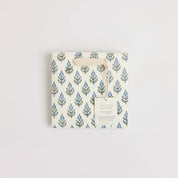 Hand Block Printed Gift Bag - Blue Stone Collection - Variety of Styles (Small)