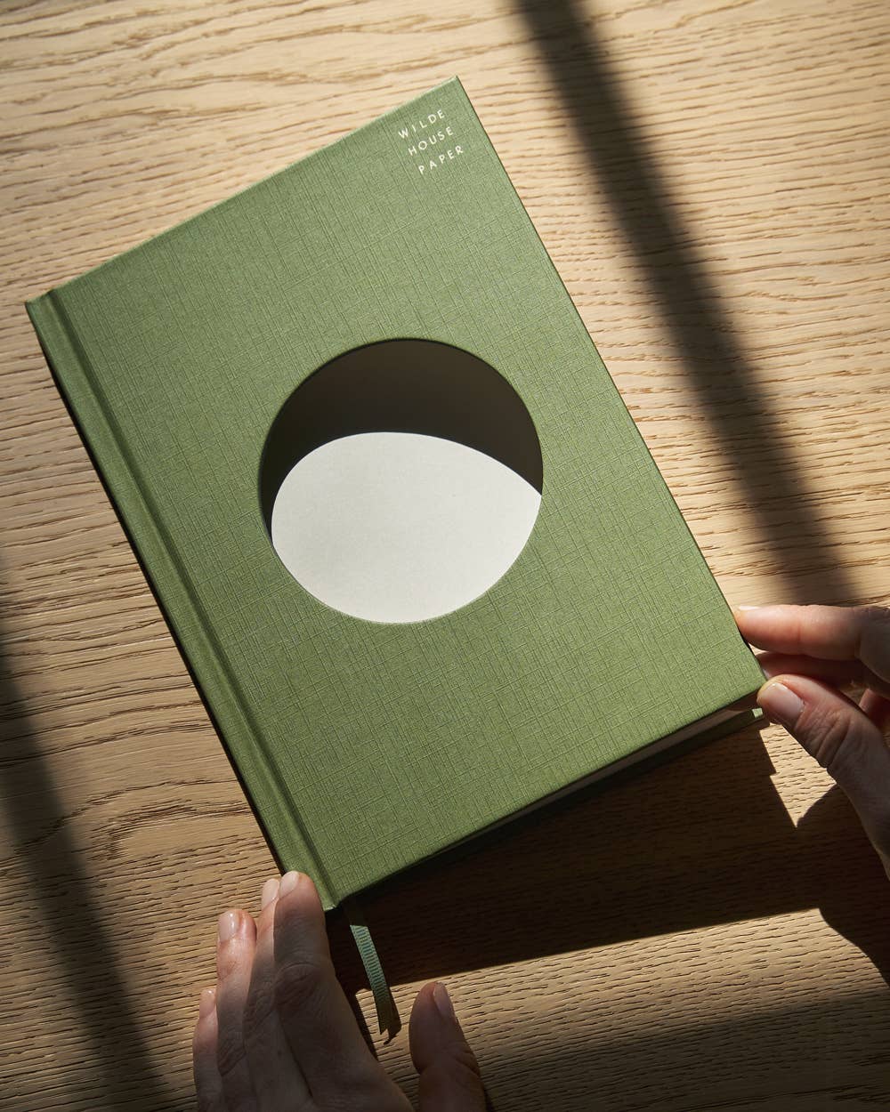 Open Journal in Moss - Wilde House Paper