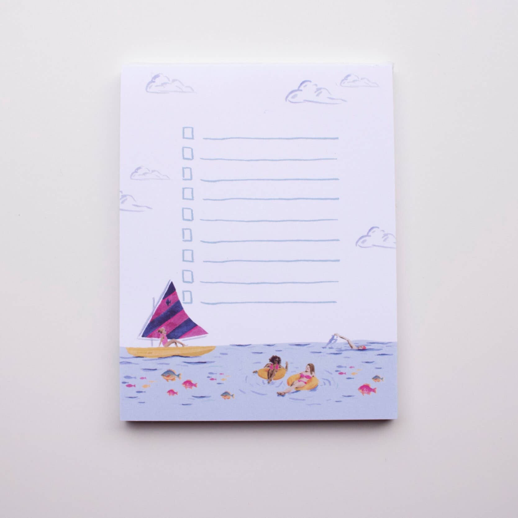 'Summer Sailing' Notepad