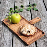 Handmade Albizia Wood Serving Tray (Rectangle, 11.5" x 6")