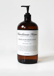 Heirloom Dish Soap in Original Fig (Amber Glass, 32oz)
