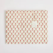 Hand Block Printed Gift Bags - Scarlet (Variety of Patterns) - Large