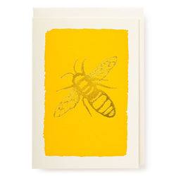 Bee (Yellow & Gold) Card