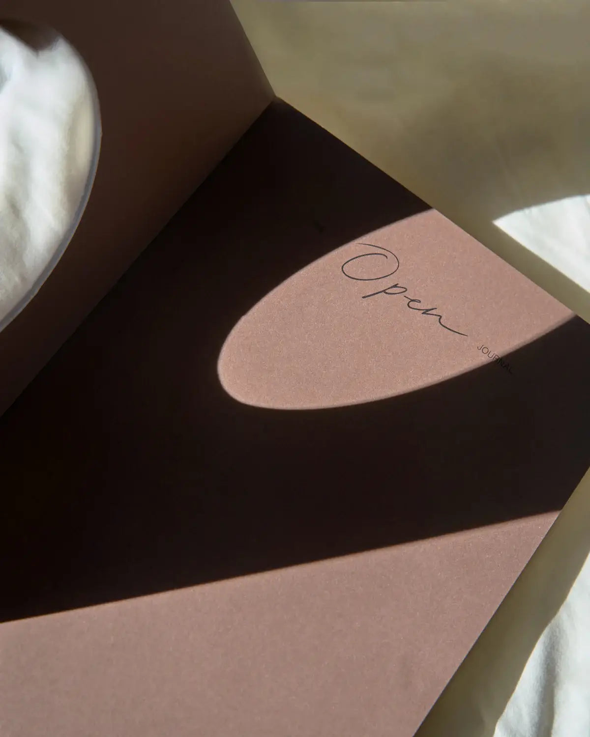 Open Journal in Espresso - Wilde House Paper