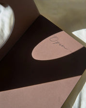 Open Journal in Espresso - Wilde House Paper