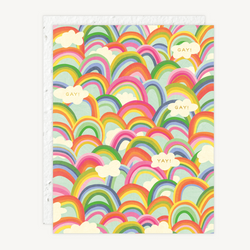 'Gay! Gay! Yay!' Rainbow Pride Plantable Seed Card