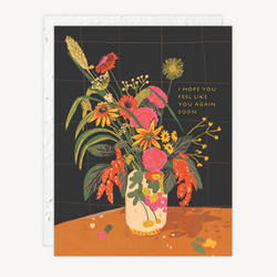 'I Hope You Feel Like You Again Soon' Plantable Seed Card