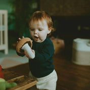 Hand-stitched Mushroom Rattle